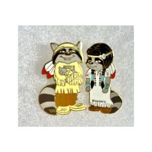 2005 OM ,Odyssey Of The Mind OotM  NC Omer Indian Couple Pins